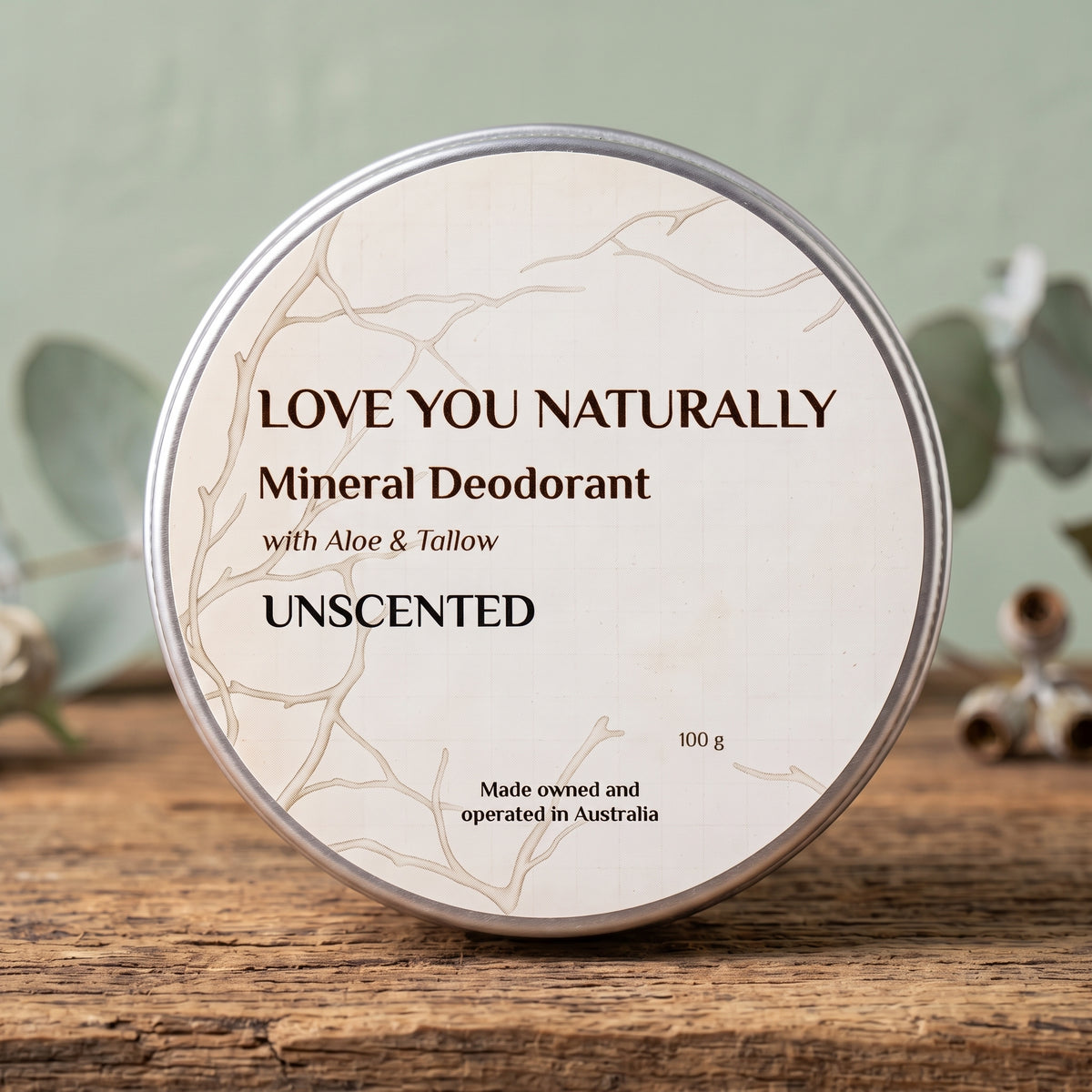 Mineral Deodorant - Unscented